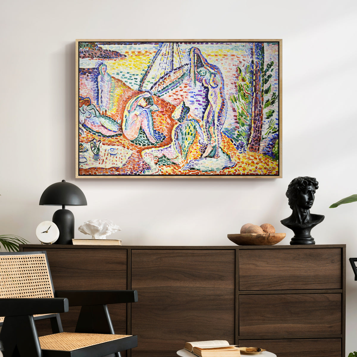 Luxe, Calme et Volupté, 1904 - Floater Framed Canvas Print