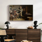 The Plate Printer, 1875 - Floater Framed Canvas Print