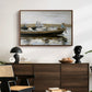 Boys in a Dory, 1873 - Floater Framed Canvas Print