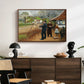 L. A. Ring Painting near Aasum Smithy, 1893 - Floater Framed Canvas Print