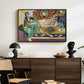 Odalisques Playing Checkers (Odalisques jouant aux dames), 1928 - Floater Framed Canvas Print
