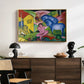 The Dream, 1912 - Floater Framed Canvas Print