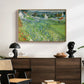Vineyards at Auvers, 1890 - Floater Framed Canvas Print