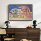 Ilyssus from the Parthenon, 1908 - Floater Framed Canvas Print