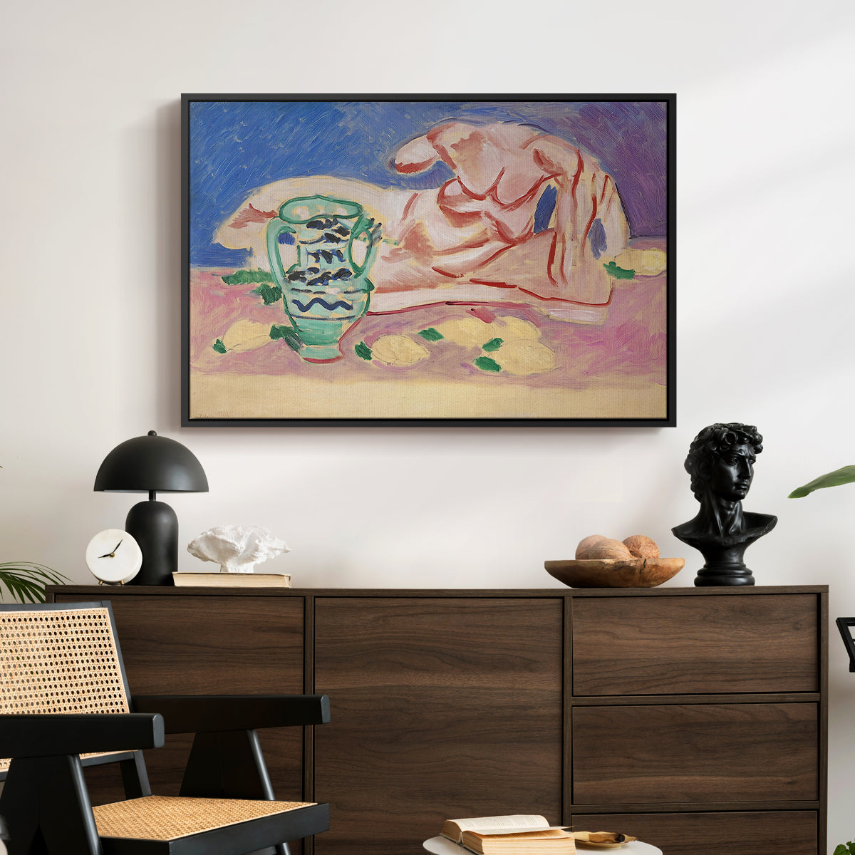 Ilyssus from the Parthenon, 1908 - Floater Framed Canvas Print