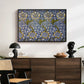 Kennet - Indigo/Gold, 1883 - Floater Framed Canvas Print