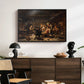 The Return of the Bear Hunter, 1856 - Floater Framed Canvas Print