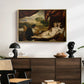 Venus and the Lute Player, c. 1565-1570 - Floater Framed Canvas Print