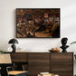 Ball of the Burning Men, 1889 - Floater Framed Canvas Print