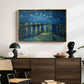 Starry Night Over the Rhône, 1888 - Floater Framed Canvas Print