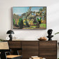 Landscape near Nice, c. 1918 - Floater Framed Canvas Print
