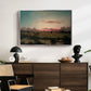 The Marshes at Rhode Island, 1866 - Floater Framed Canvas Print