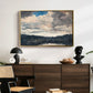 The Lone Boat, North Woods Club, Adirondacks, 1892 - Floater Framed Canvas Print