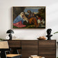 The Holy Family with a Shepherd, c. 1510 - Floater Framed Canvas Print