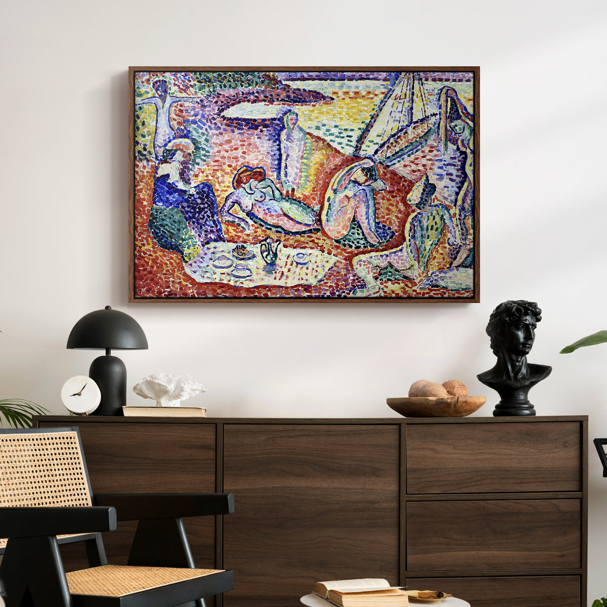 Luxe, Calme et Volupté, 1904 - Floater Framed Canvas Print