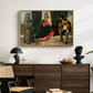 Madonna and Child with Saints Anthony of Padua and Roch, c. 1510 - Floater Framed Canvas Print