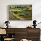 Garden at Arles, 1888 - Floater Framed Canvas Print