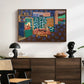 Interior with Aubergines, 1911 - Floater Framed Canvas Print