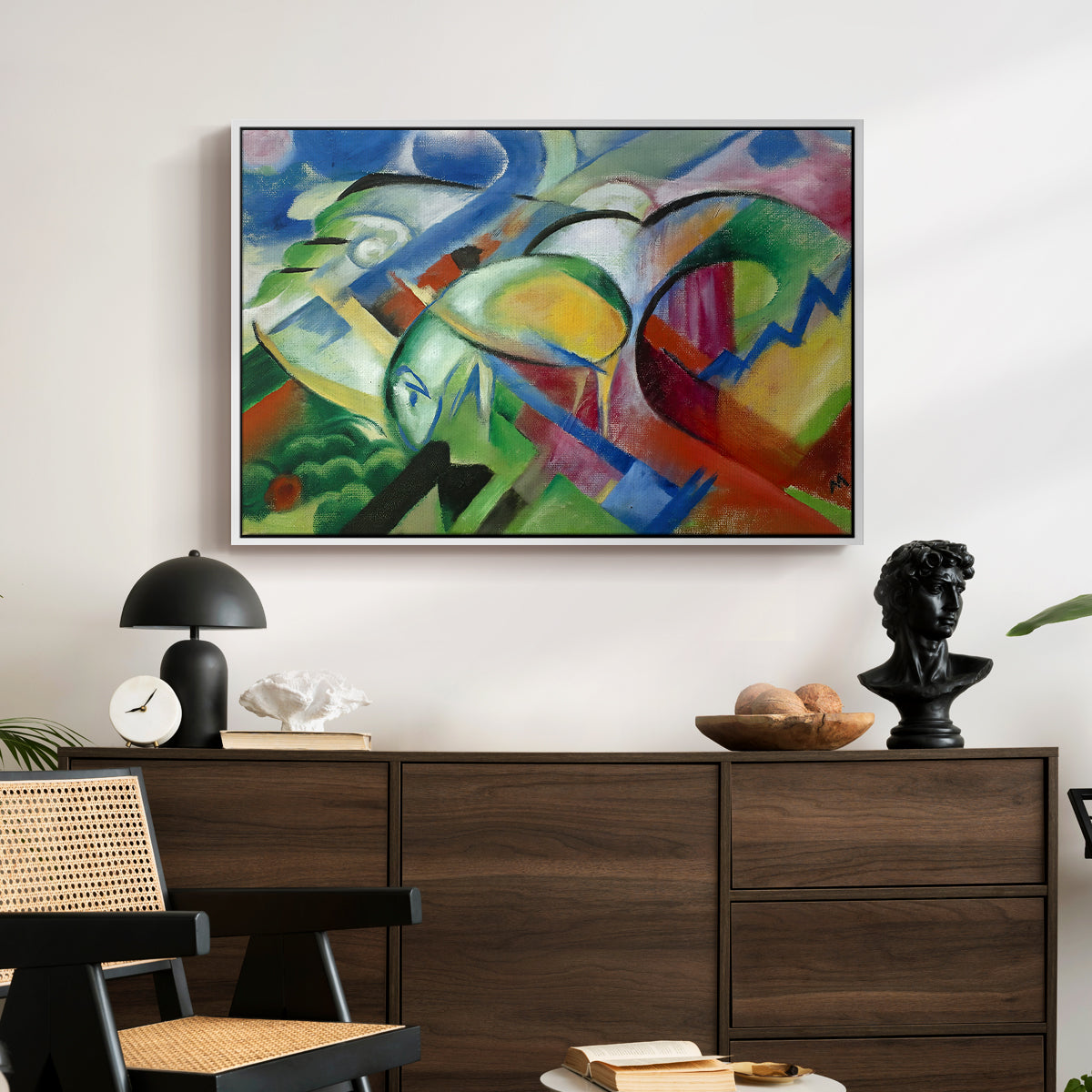 The Sheep, c. 1913-1914 - Floater Framed Canvas Print