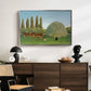 Meadlowland (The Pasture), 1910 - Floater Framed Canvas Print