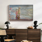 The Three Sisters on the Beach, 1908 - Floater Framed Canvas Print