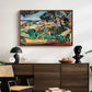 Landscape at Collioure, 1907 - Floater Framed Canvas Print