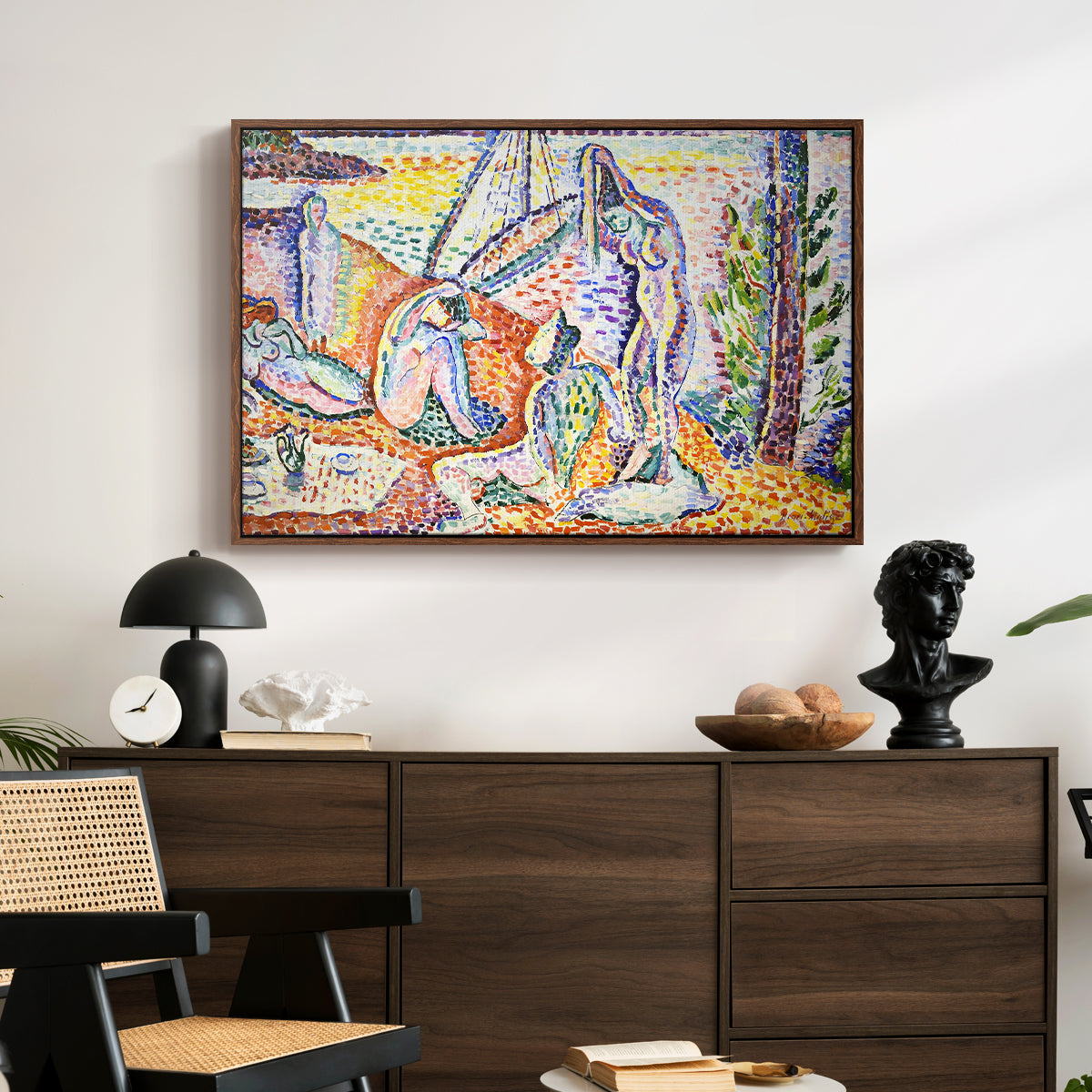 Luxe, Calme et Volupté, 1904 - Floater Framed Canvas Print