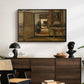 Interior of the Terninck Institution in Antwerp, 1884 - Floater Framed Canvas Print