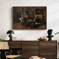 The Studio of Ferdinand De Braekeleer I, Father of the Painter, c. 1873-1885 - Floater Framed Canvas Print