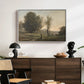 Landscape (Souvenir of les landes), c. 1872 - Floater Framed Canvas Print