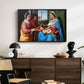 Sacred Conversation, c. 1505 - Floater Framed Canvas Print