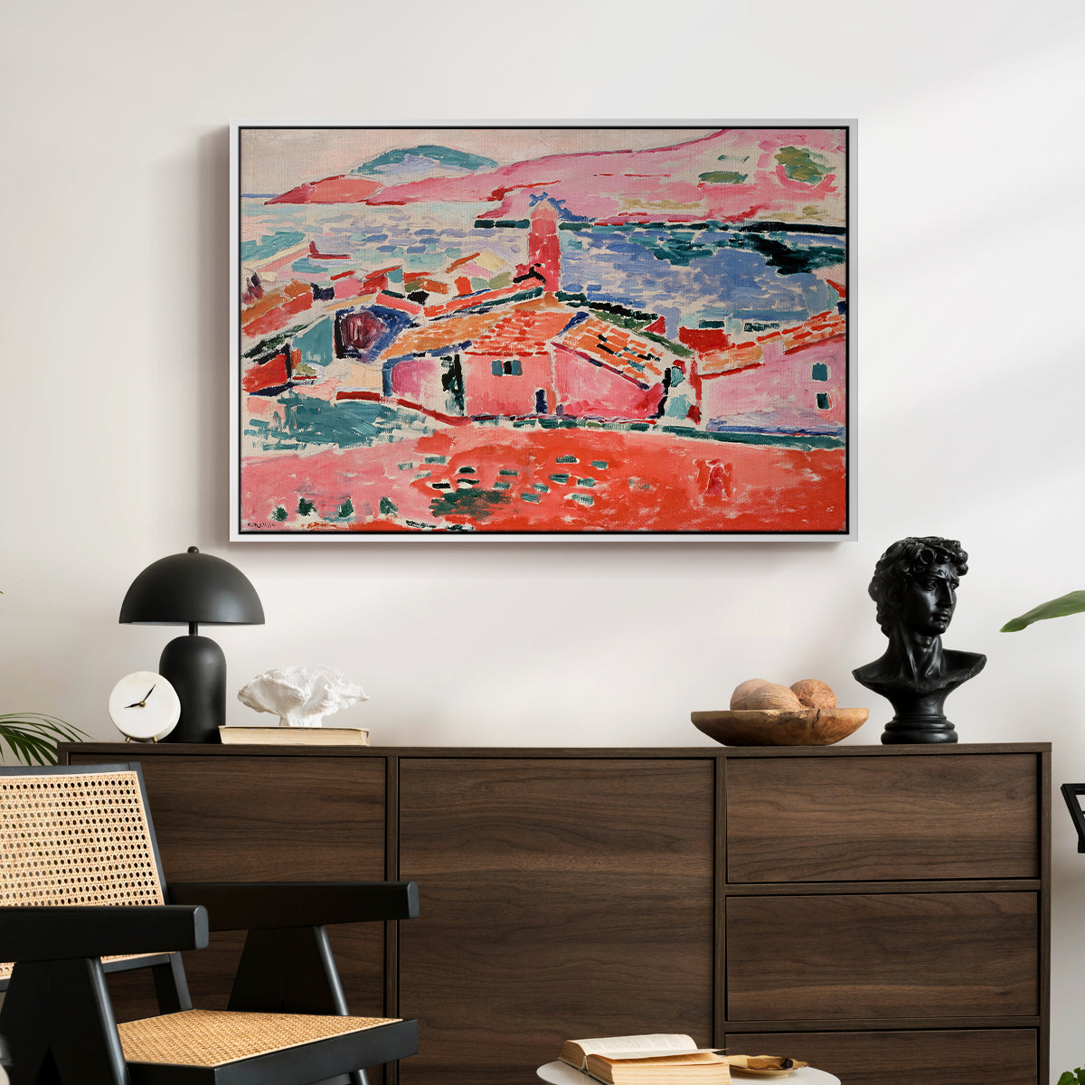 View of Collioure, 1905 - Floater Framed Canvas Print