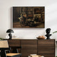 The Studio of Ferdinand De Braekeleer I, Father of the Painter, c. 1873-1885 - Floater Framed Canvas Print
