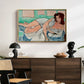 Nude in a Bathrobe (Nu au peignoir), 1941 - Floater Framed Canvas Print