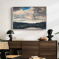 The Lone Boat, North Woods Club, Adirondacks, 1892 - Floater Framed Canvas Print