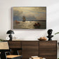 From the Inlet of Oslo, 1874 - Floater Framed Canvas Print