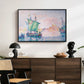Venice, the Pink Cloud, 1909 - Floater Framed Canvas Print