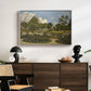 The Painter's Garden at Saint-Privé, 1886 - Floater Framed Canvas Print