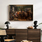 An Auction Scene, 1835 - Floater Framed Canvas Print