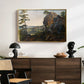 Landscape with the Balbersteine near Miesenbach, 1839 - Floater Framed Canvas Print