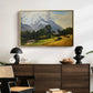 Mountains in Berchtesgaden - Floater Framed Canvas Print