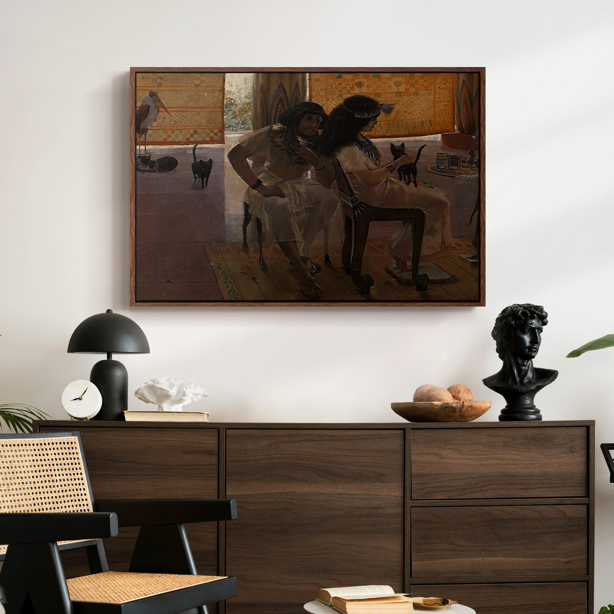 The Age of the Pharaohs, 1914 - Floater Framed Canvas Print