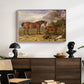Portrait of Reformer, Blucher, Tory and Crib, Property of Rowland Alston, Esq., M.P., 1835 - Floater Framed Canvas Print