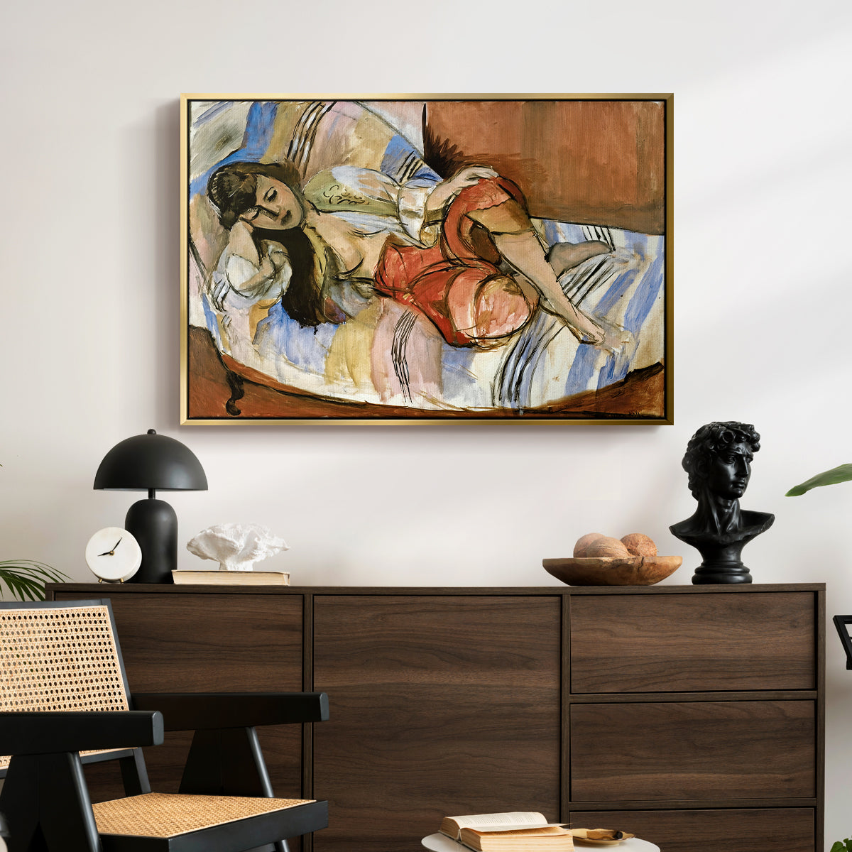 Odalisque, 1923 - Floater Framed Canvas Print