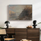 Rheinfels Looking to Katz and Gourhausen, 1817 - Floater Framed Canvas Print