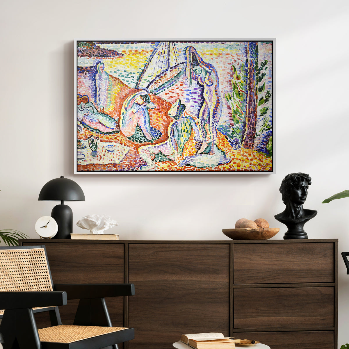 Luxe, Calme et Volupté, 1904 - Floater Framed Canvas Print