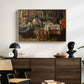 The Meal (De maaltijd), c. 1885 - Floater Framed Canvas Print