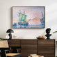 Venice, the Pink Cloud, 1909 - Floater Framed Canvas Print