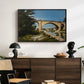The Railroad Bridge at Briare, 1888 - Floater Framed Canvas Print