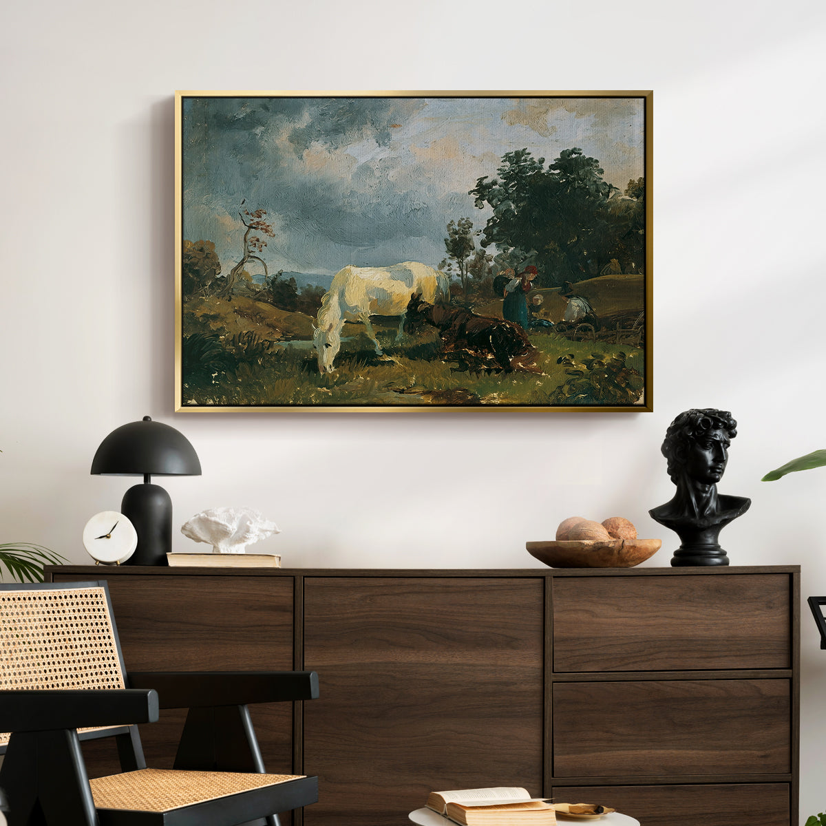 A Mold on the Heath, c. 1830 - Floater Framed Canvas Print